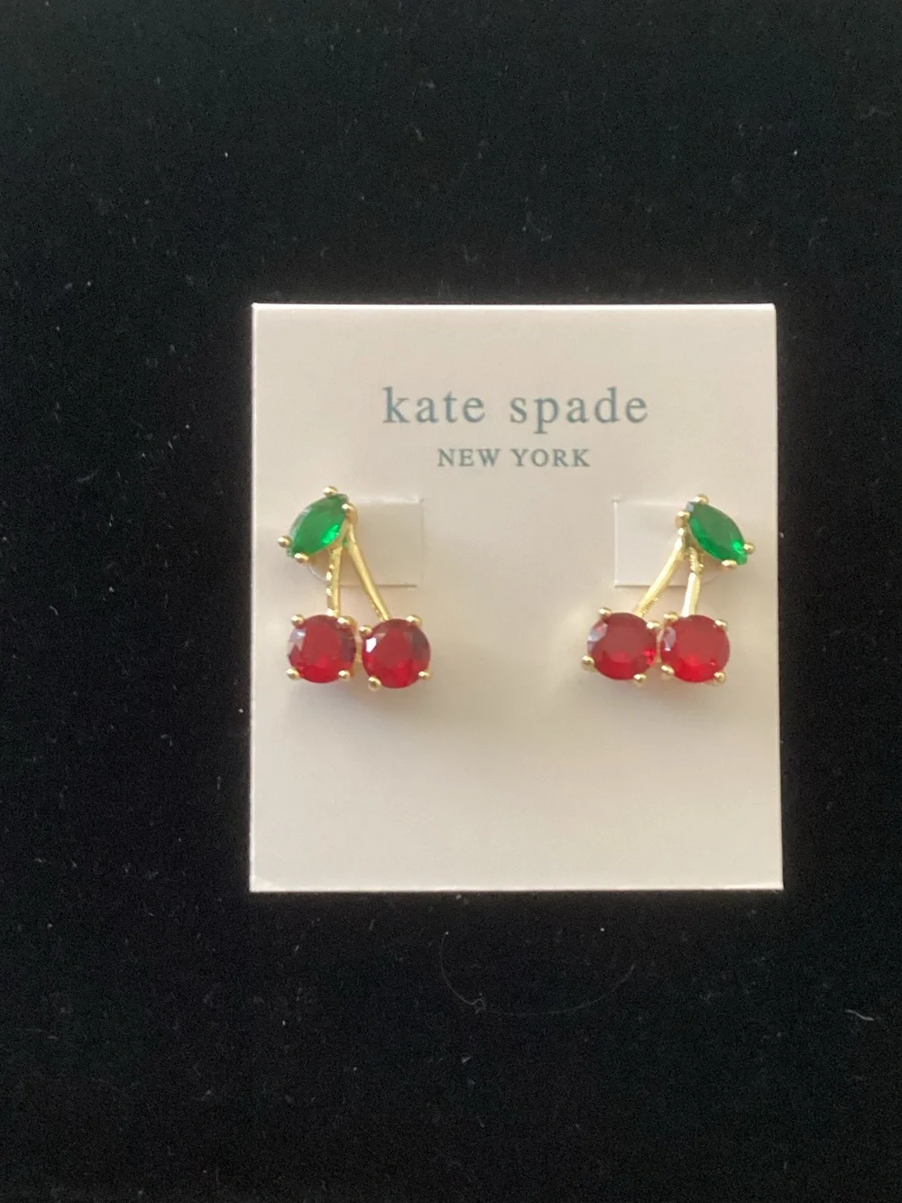 Kate Spade Cherry Stud Earrings So Cute!